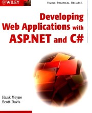 Cover of: Developing Web applications with ASP.NET and C[sharp] | Hank Meyne