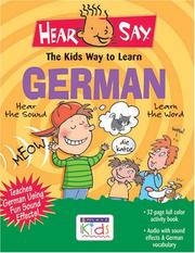 Cover of: Hear-Say German (Hear Say)