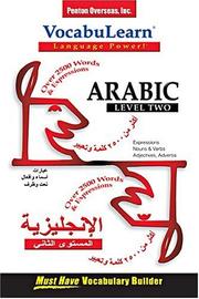 Cover of: Arabic: Level 2 (Vocabulearn)