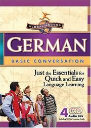 German Conversation Basics (Global Access Basic Conversation) by Penton Overseas Inc.