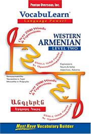 Cover of: Vocabulearn Western Armenian: Level 2 (VocabuLearn)