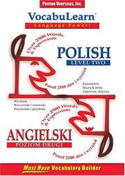 Cover of: Polish: Level Two (VocabuLearn Language Power!)