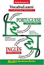 Cover of: Portuguese/ Ingles: Level Two (Vocabulearn Language Power)