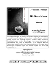 Cover of: Die Korrekturen by Jonathan Franzen