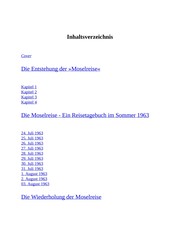 Cover of: Die Moselreise by Hanns-Josef Ortheil