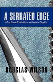 Cover of: A Serrated Edge by Douglas Wilson