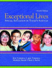 Cover of: Exceptional Lives by Ann P. Turnbull, Rud Turnbull, Marilyn Shank, Sean J. Smith