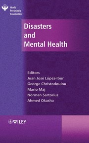 Cover of: Disasters and mental health