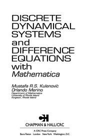 Cover of: Discrete dynamical systems and difference equations with Mathematica