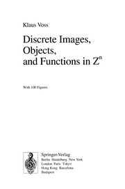 Cover of: Discrete Images, Objects, and Functions in Zn