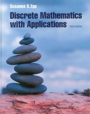 Cover of: Discrete mathematics with applications by Susanna S. Epp