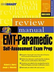 Cover of: EMT-Paramedic: Self-Assessment Exam Prep,  Review Manual (Prentice Hall SUCCESS! Series)