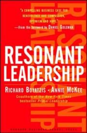 Cover of: Resonant Leadership by Richard E. Boyatzis