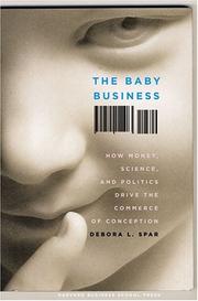 Cover of: The baby business by Debora L. Spar