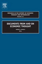 Cover of: Documents from and on economic thought | 