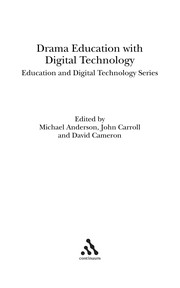 Cover of: Drama education with digital technology | 