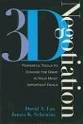 Cover of: 3-d Negotiation by David A. Lax, James K. Sebenius