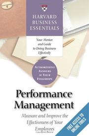 Performance management by Brian J. Hall, Richard Luecke