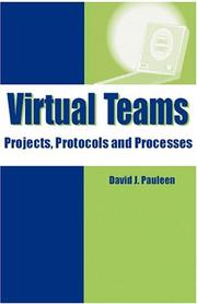 Cover of: Virtual Teams by David Pauleen