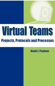 Cover of: Virtual Teams by David Pauleen