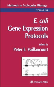 E. coli gene expression protocols