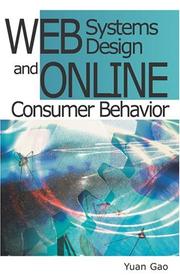 Cover of: Web Systems Design and Online Consumer Behavior