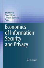 Cover of: Economics of information security and privacy