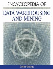 Cover of: Encyclopedia of Data Warehousing and Mining