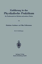 Cover of: Einführung in das Physikalische Praktikum: für Studierende der Medizin und anderer Fächer
