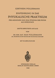 Cover of: Einführung in das Physikalische Praktikum by 