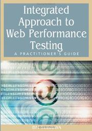 Cover of: Integrated Approach to Web Performance Testing by B. M. Subraya, B. M. Subraya