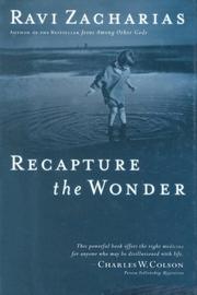 Cover of: Recapture the Wonder: Experiencing God's Amazing Promise of Childlike Joy
