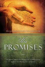 Cover of: His Promises: The Most Moving Words Ever Written About the Promises of Jesus
