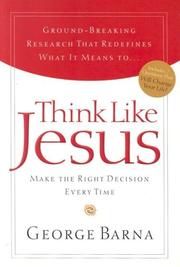 Cover of: Think Like Jesus by George Barna