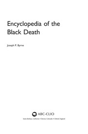 Cover of: Encyclopedia of the Black Death | Joseph Patrick Byrne
