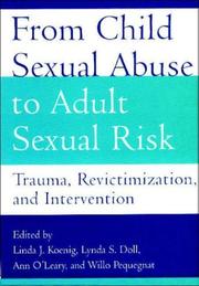 Cover of: From Child Sexual Abuse to Adult Sexual Risk by 