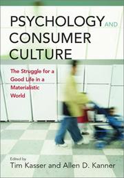 Cover of: Psychology and consumer culture