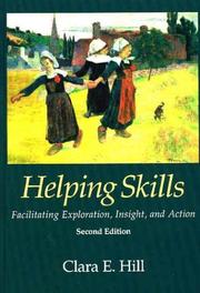 Cover of: Helping skills by Clara E. Hill