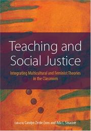 Cover of: Teaching And Social Justice | 