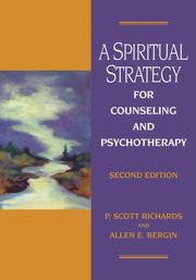 Cover of: Spiritual Strategy For Counseling And Psychotherapy