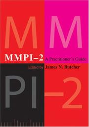 Cover of: Mmpi-2 by James Neal Butcher