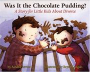 Cover of: Was It the Chocolate Pudding?: A Story For Little Kids About Divorce