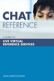 Cover of: Chat reference | Jana Ronan