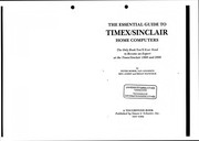 Cover of: The Essential guide to Timex/Sinclair home computers | 
