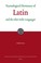Cover of: Etymological dictionary of Latin and the other Italic languages