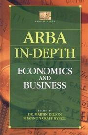 Cover of: ARBA In-depth: Economics and Business (ARBA In-Depth)
