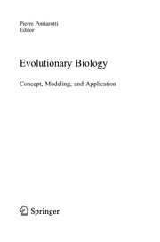 Evolutionary Biology by Pierre Pontarotti