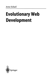 Cover of: Evolutionary Web development | Arno Scharl
