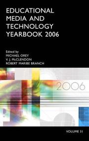 Cover of: Educational Media and Technology Yearbook: Volume 31, 2006 (Education Media Yearbook)
