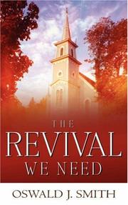 Cover of: The revival we need